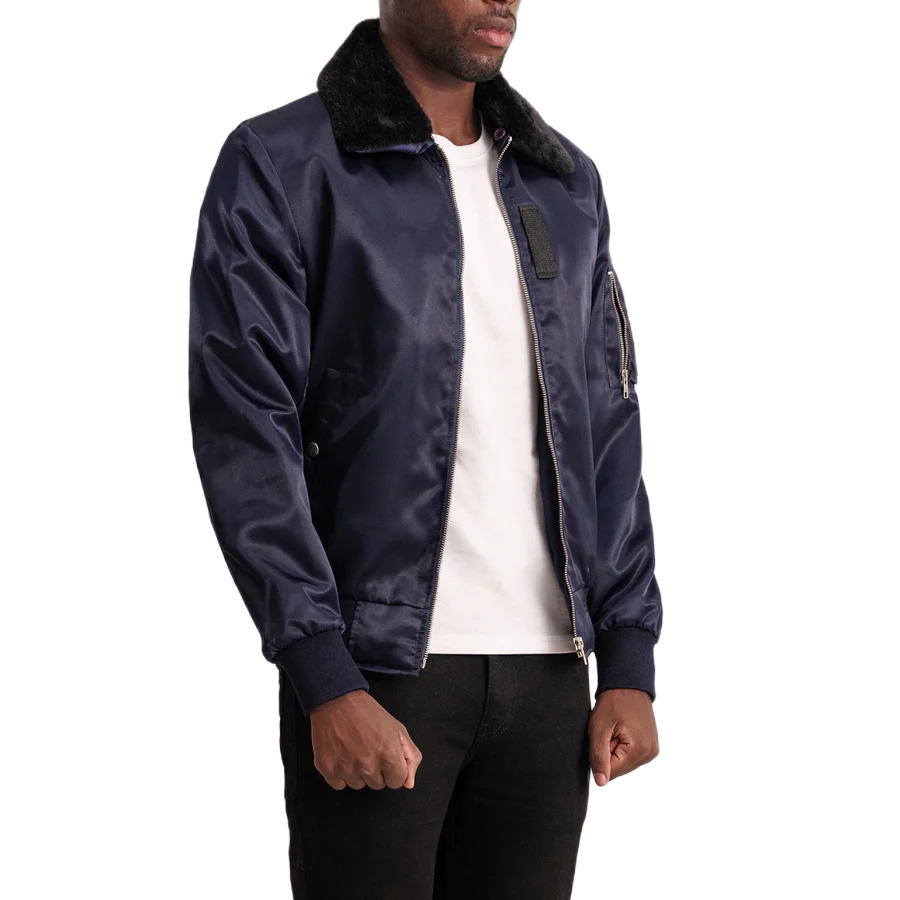 Clyde B-15 Blue Bomber Jacket