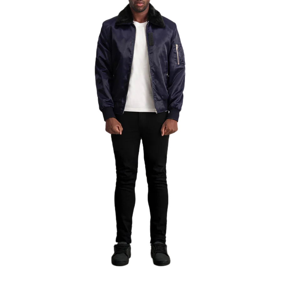 Clyde B-15 Blue Bomber Jacket