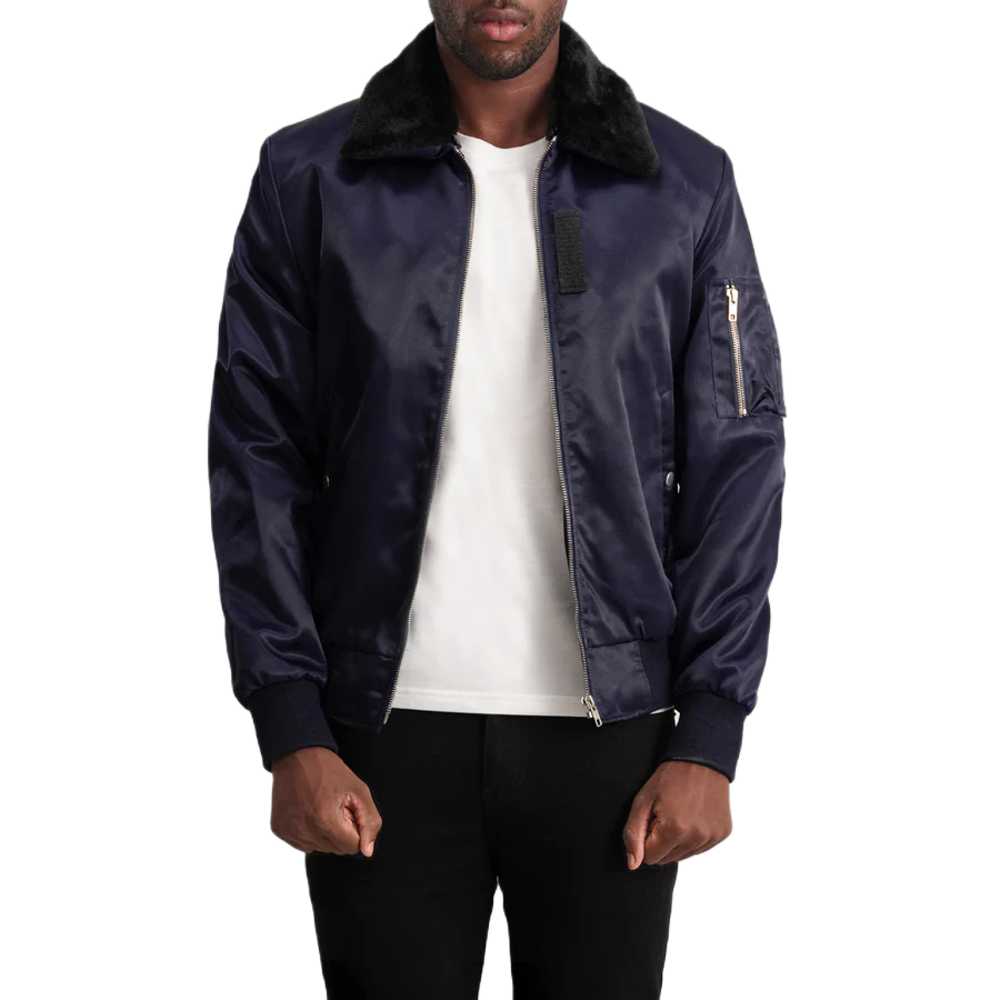Clyde B-15 Blue Bomber Jacket