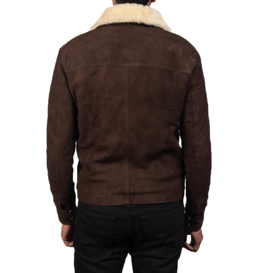 Coffner Brown Shearling Fur Jacket