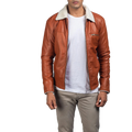 Dan Frost Tan Shearling Jacket