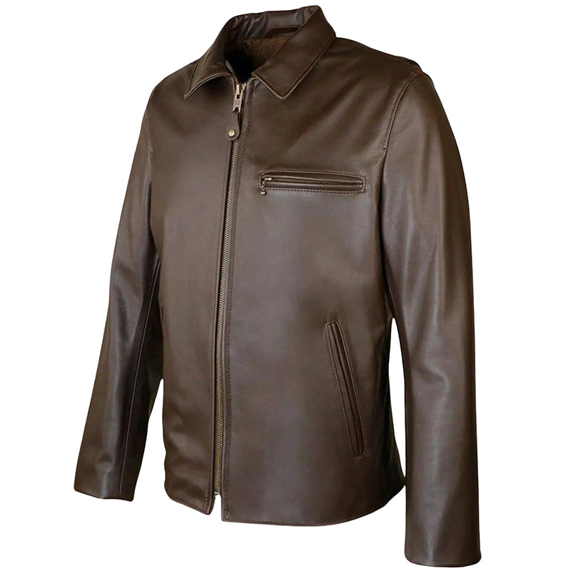 Lightweight Cowhide Delivery Jacket