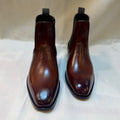 Classic Brown Men's Leather Shoes