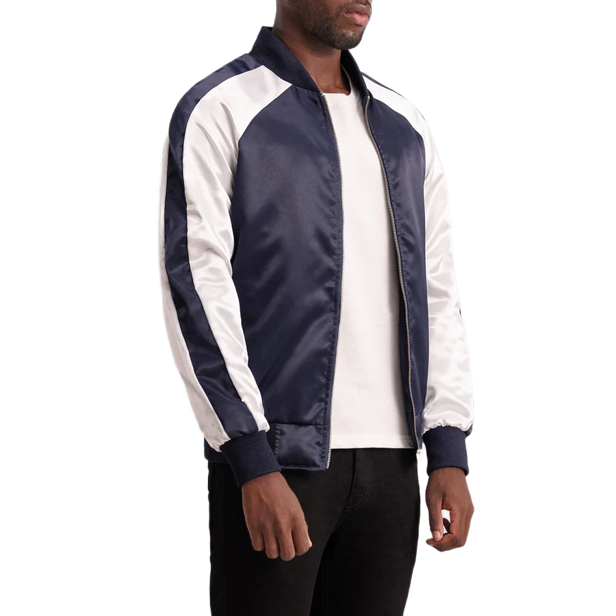 Clarke Blue Varsity Jacket