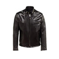 Classic Black Horsehide Racer Jacket Timeless Motorcycle Style
