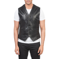 Auden Black Leather Vest