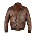 Men’s Classic RAF Aviator Leather Jacket